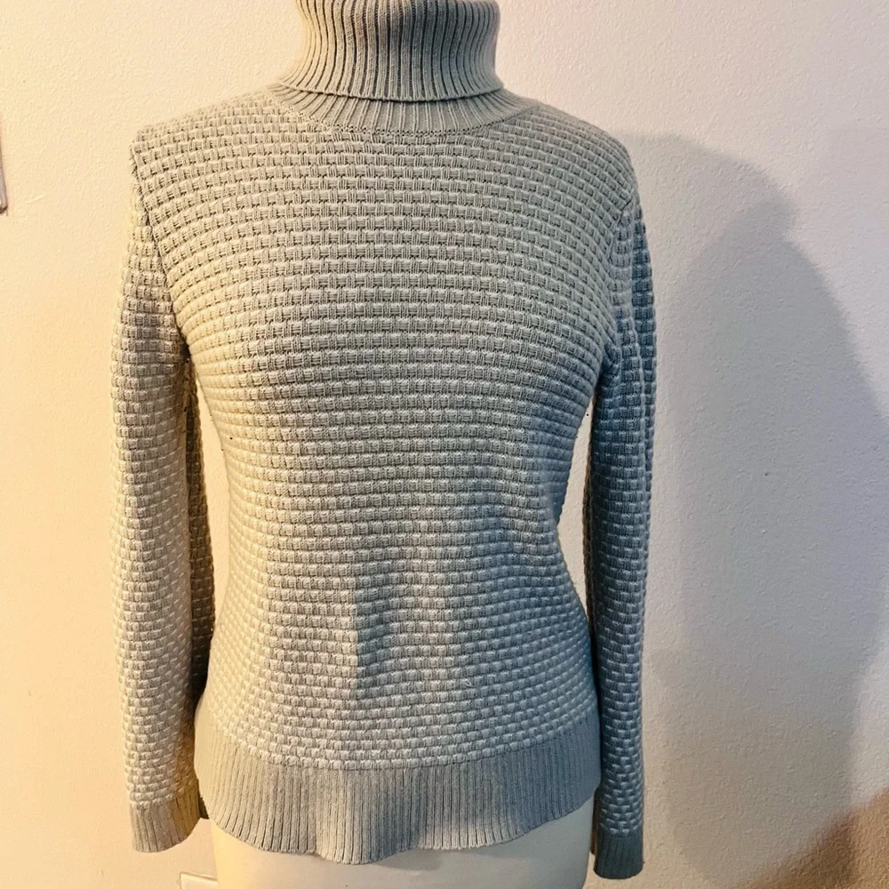 J.Crew Textured Turtle Neck sweater